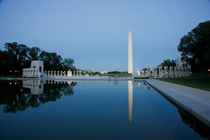 Picture of REFLECTING POOL ON THE NATIONAL MALL WITH THE WASHINGTON MONUMENT REFLECTED, WASHINGTON, D.C.