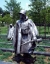 Picture of STAINLESS-STEEL TROOPER ON PATROL AT THE KOREAN WAR VETERANS MEMORIAL, WASHINGTON, D.C.