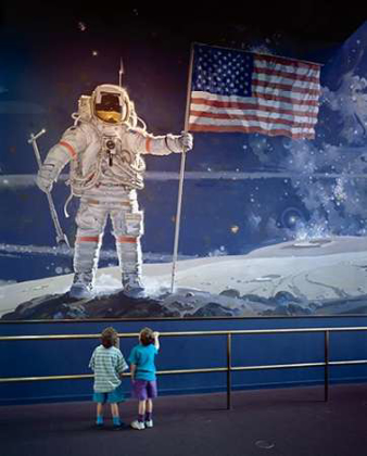 Picture of PART OF MURAL THE SPACE MURAL, A COSMIC VIEW, AT THE NATIONAL AIR AND SPACE MUSEUM, WASHINGTON, D.