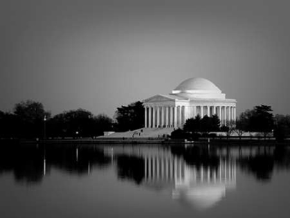 Picture of JEFFERSON MEMORIAL, WASHINGTON, D.C. NUMBER 2 - BLACK AND WHITE VARIANT