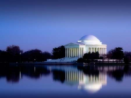Picture of JEFFERSON MEMORIAL, WASHINGTON, D.C. NUMBER 2 - VINTAGE STYLE PHOTO TINT VARIANT