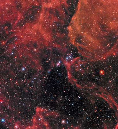 Picture of WIDE VIEW OF SUPERNOVA 1987A