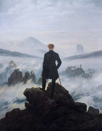 Picture of WANDERER ABOVE THE SEA OF FOG