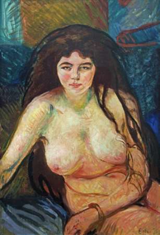 Picture of FEMALE NUDE; THE BEAST, 1902