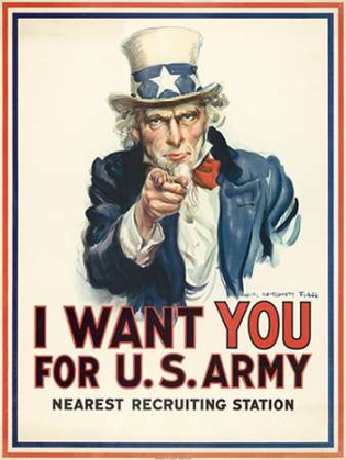 Picture of I WANT YOU FOR U.S. ARMY, C. 1917