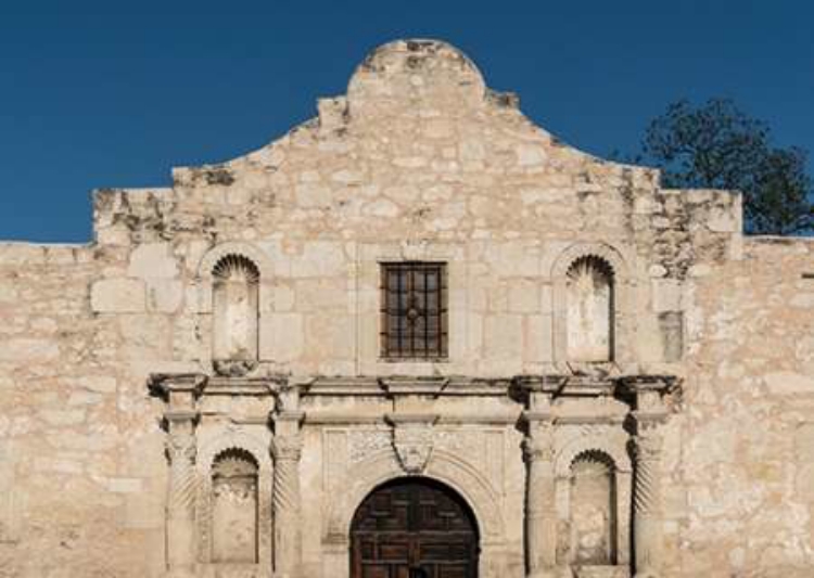 Picture of DOORWAY TO THE ALAMO, AN 18TH-CENTURY MISSION CHURCH IN SAN ANTONIO, TX