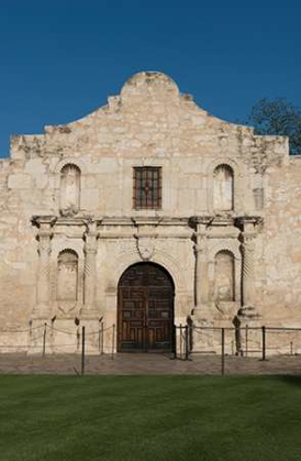 Picture of DOORWAY TO THE ALAMO, AN 18TH-CENTURY MISSION CHURCH IN SAN ANTONIO, TX