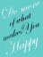 Picture of HAPPY YOU