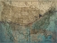 Picture of BLUE BLUE MAP AMERICA