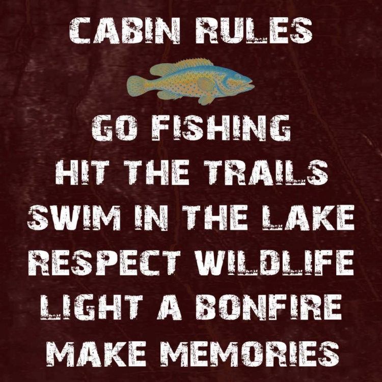 Picture of CABIN RULES