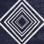 Picture of INDIGO GEOMETRICAL GEM 4