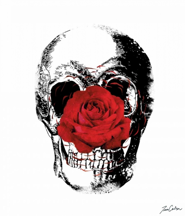 Picture of FLOWER SKULL