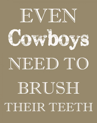 Picture of COWBOYS MUST BRUSH