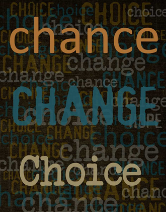 Picture of CHANCE CHANGE CHOICE