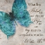 Picture of BLUE BUTTERFLY I