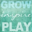 Picture of GROW INSPIRE PLAY AQUA