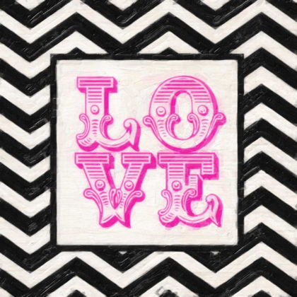 Picture of CHEVRON LOVE PINK