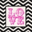 Picture of CHEVRON LOVE PINK