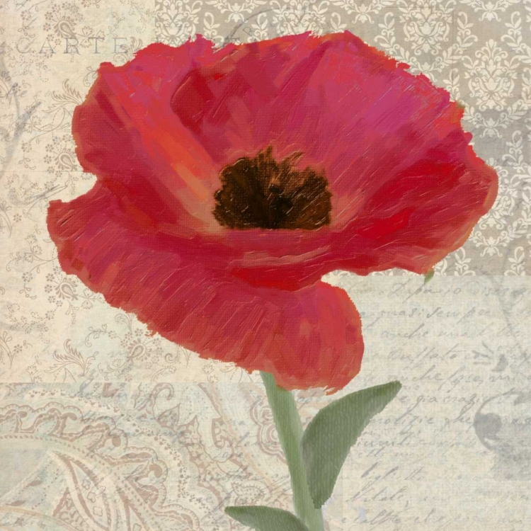 Picture of RED POPPY II