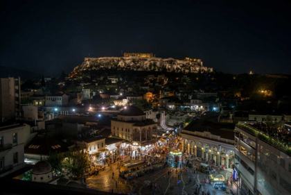 Picture of GREECE ATHENS ACROPOLIS NIGHT 1