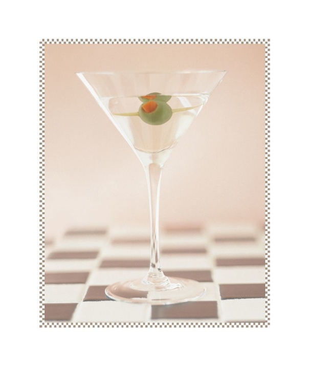 Picture of MARTINI WITH OLIVE PURPLE