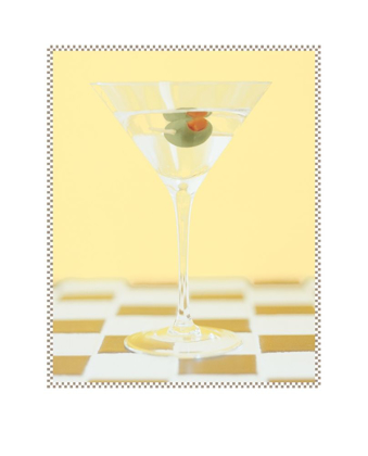 Picture of MARTINI WITH OLIVE YELLOW