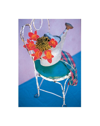 Picture of CHAIR AND FLOWERS