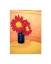 Picture of BLUE JAR WITH FLOWERS