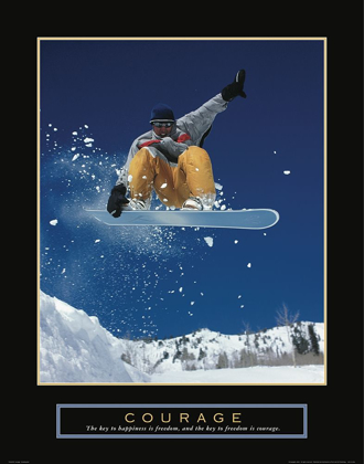 Picture of COURAGE - SNOWBOARDING