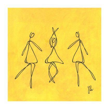 Picture of YELLOW DANCERS