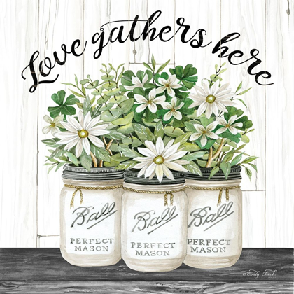 Picture of WHITE JARS - LOVE GATHERS HERE