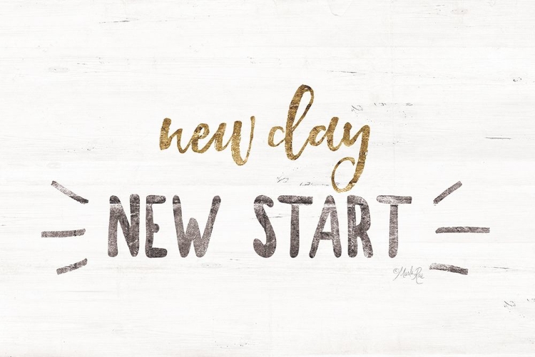 Picture of NEW DAY, NEW START
