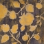 Picture of INDIGO AND GOLD SILHOUETTES I