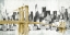 Picture of NEW YORK SKYLINE I YELLOW BRIDGE NO WORDS