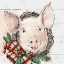 Picture of HOLIDAY ON THE FARM VII ON GRAY