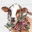 Picture of HOLIDAY ON THE FARM VIII ON GRAY