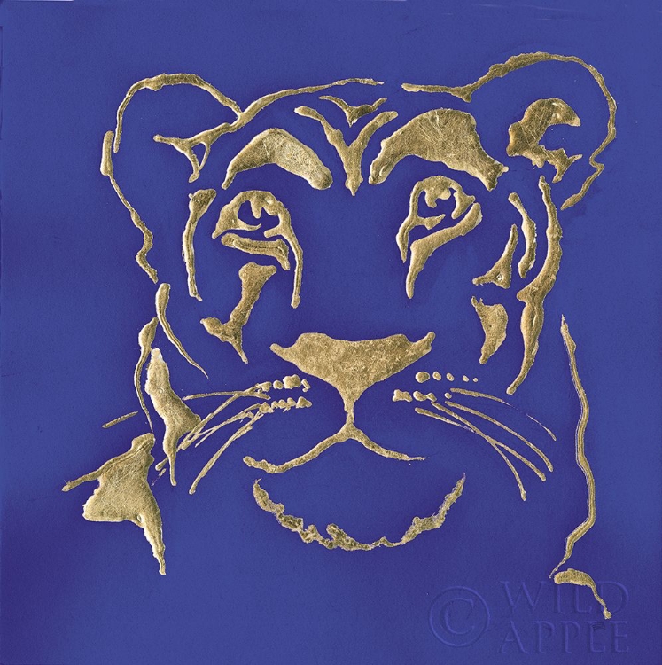 Picture of GILDED LIONESS INDIGO