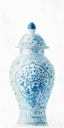 Picture of GINGER JAR I ON WHITE CROP