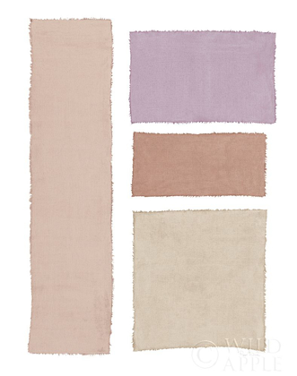Picture of PAINTED WEAVING III ON WHITE BLUSH