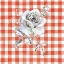 Picture of SKETCHBOOK GARDEN IX RED CHECKER