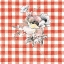 Picture of SKETCHBOOK GARDEN X RED CHECKER