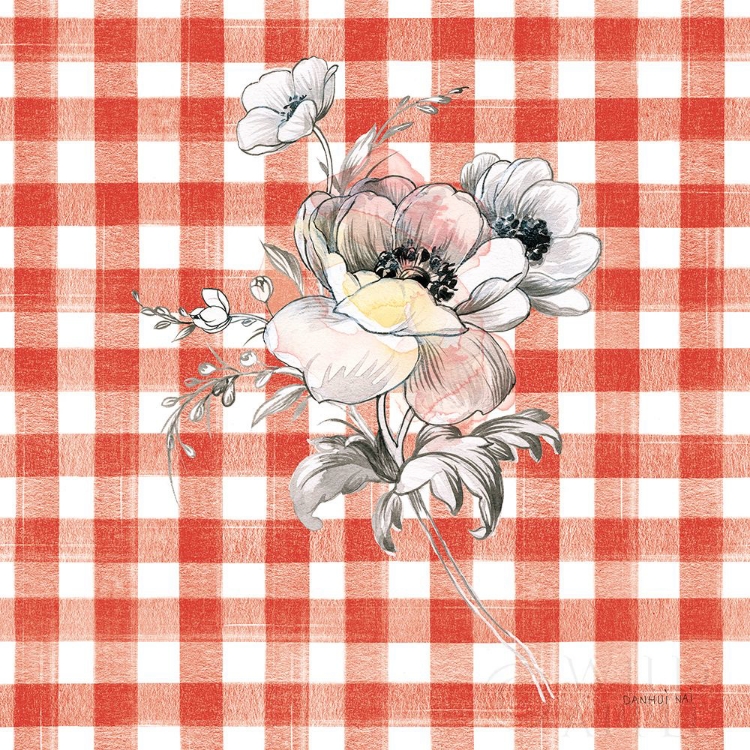 Picture of SKETCHBOOK GARDEN X RED CHECKER