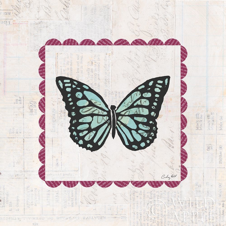 Picture of BUTTERFLY STAMP BRIGHT