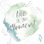 Picture of WONDERFUL WORLD V BLUE GREEN