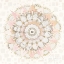 Picture of MODERN MANDALA SQUARE CHAMPAGNE