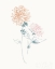 Picture of FLOWERS ON WHITE IV CONTEMPORARY