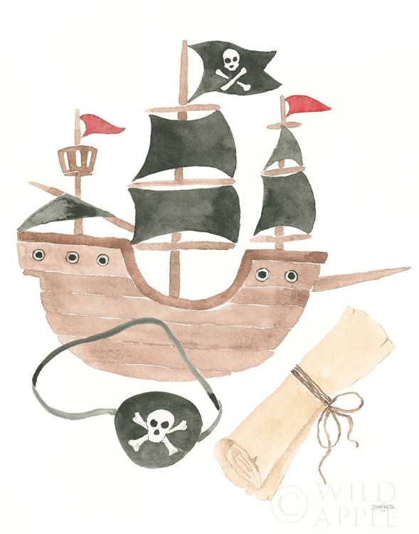 Picture of PIRATES IV ON WHITE