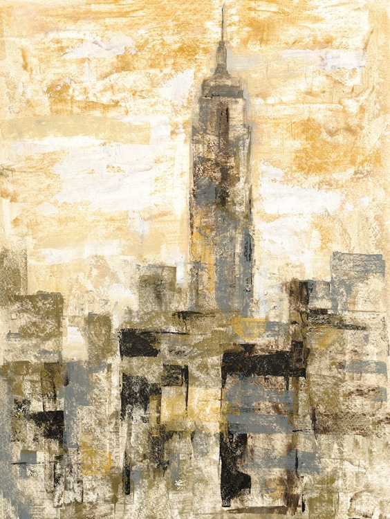 Picture of MANHATTAN GRAY AND GOLD II