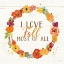 Picture of HARVEST WISHES I ON WOOD