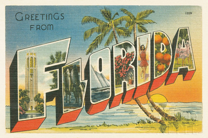 Picture of GREETINGS FROM FLORIDA V2